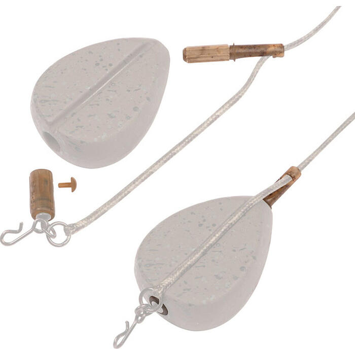 Fox Edges Camo Inline Lead Drop Off Kits x 5