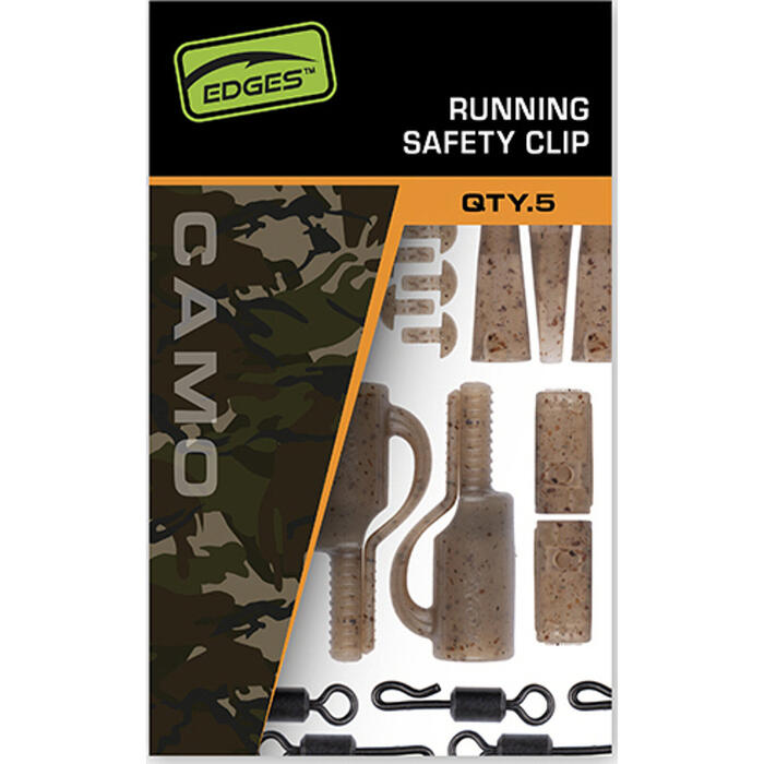 Fox Edges Camo Running Safety Clip Kit 5pcs