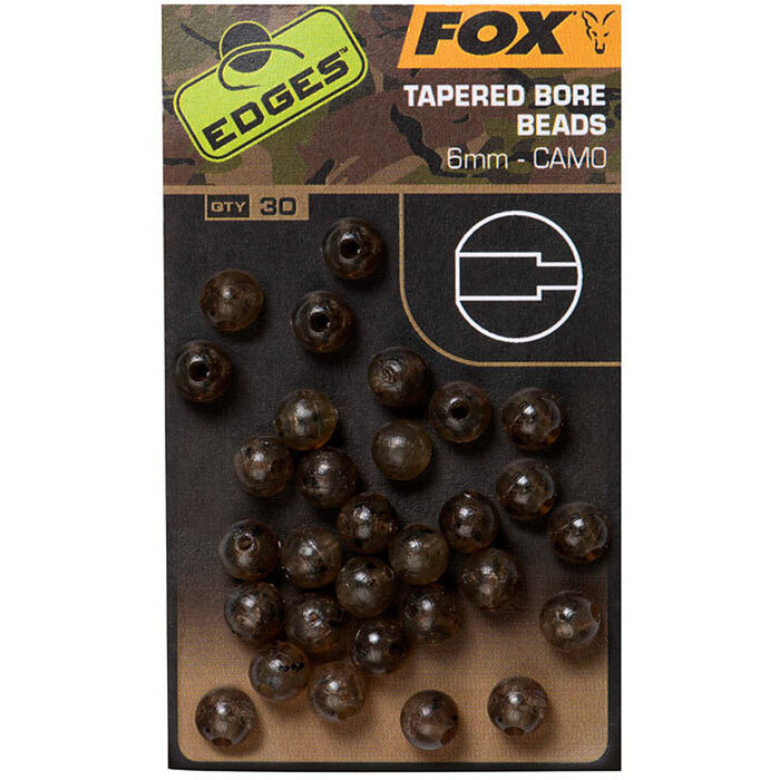 Fox Edges Camo Tapered Bore bead 6mm