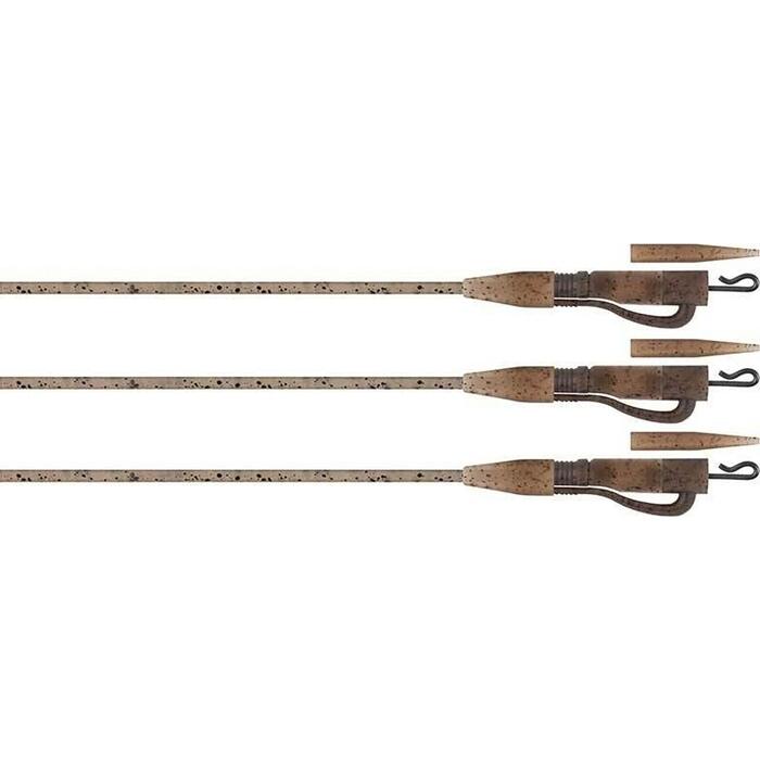 Fox Edges Tubing Leadclip Ready Rigs Camo Size 7 3pcs