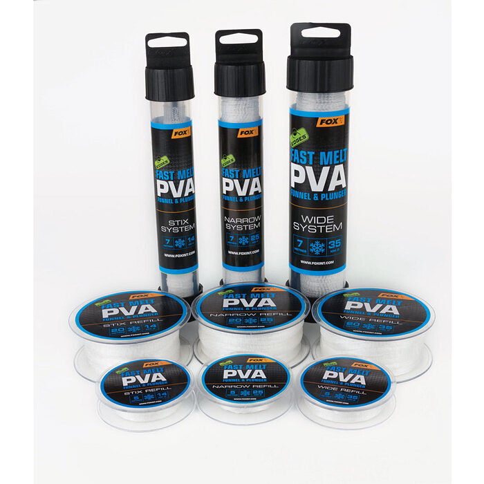 Fox Edges Fast Melt PVA Mesh System Refils Wide 20m 35mm