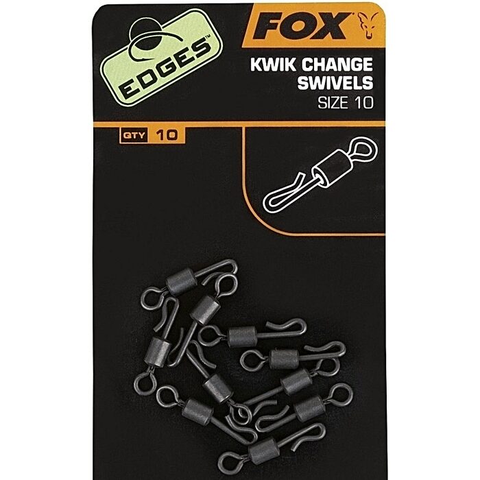Fox Edges Kwik Change Swivel Size 10