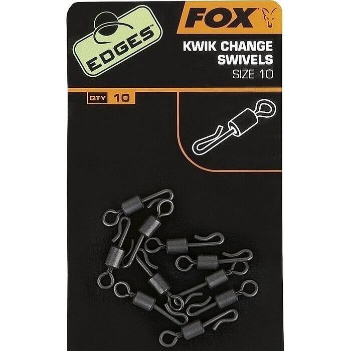 Fox Edges Kwik Change Swivel Size 10