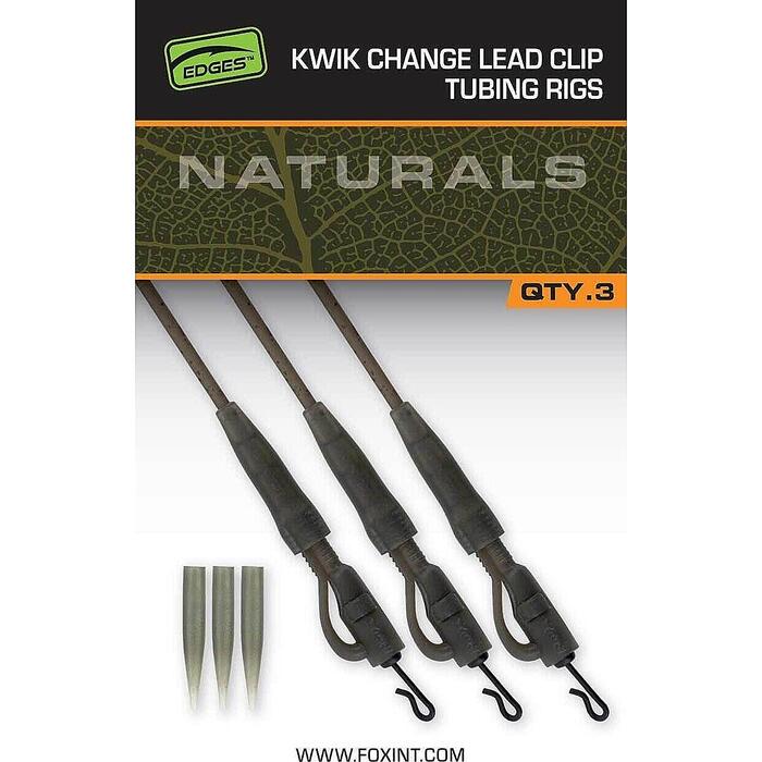 Fox Edges Kwik Change Lead Clip Tubing Rigs