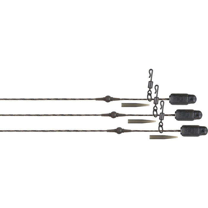 Fox Edges Naturals Heli-Clip Rigs 50lb Copper Core