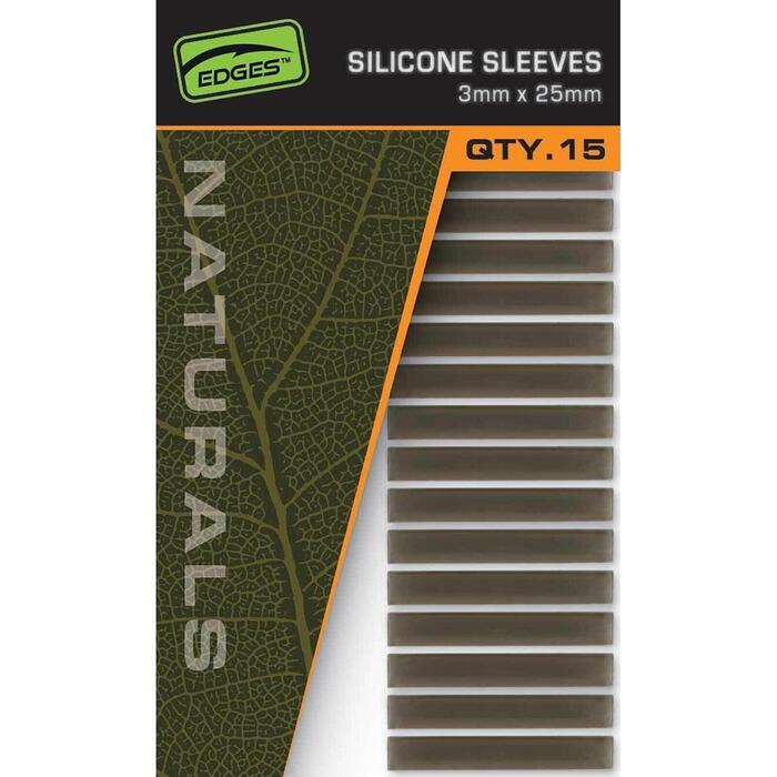 Fox Edges Silicone Sleeves 3mm x 25mm x 15