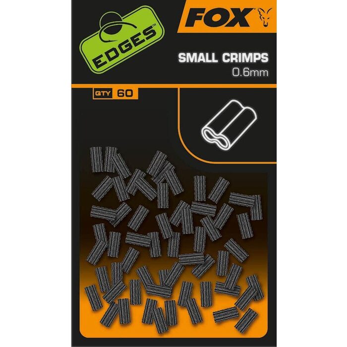 Fox Edges Crimps Small 0.6mm 60pcs
