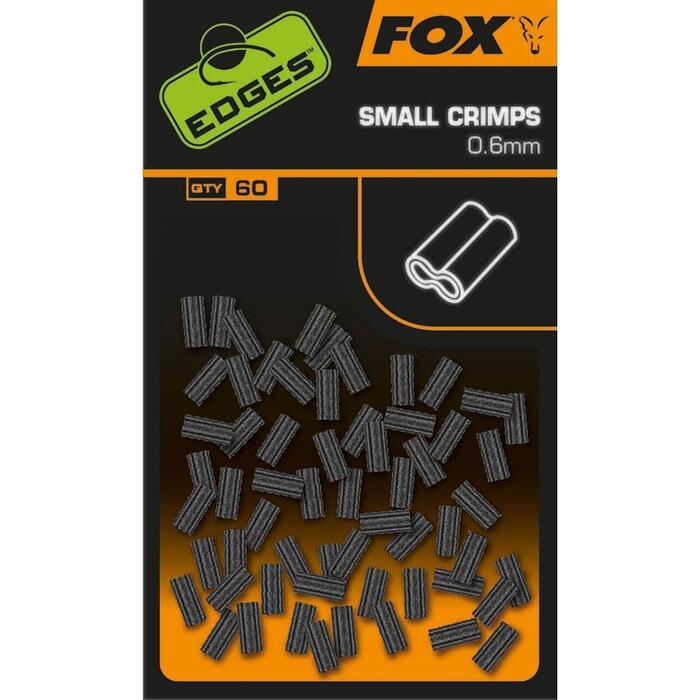Fox Edges Crimps Small 0.6mm 60pcs