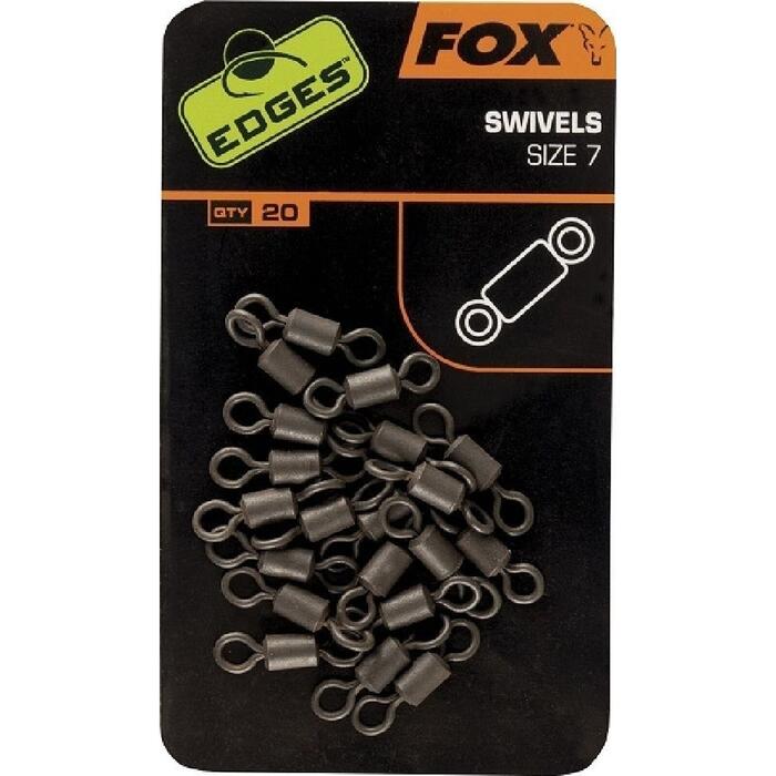 Fox Edges Swivels Size 7