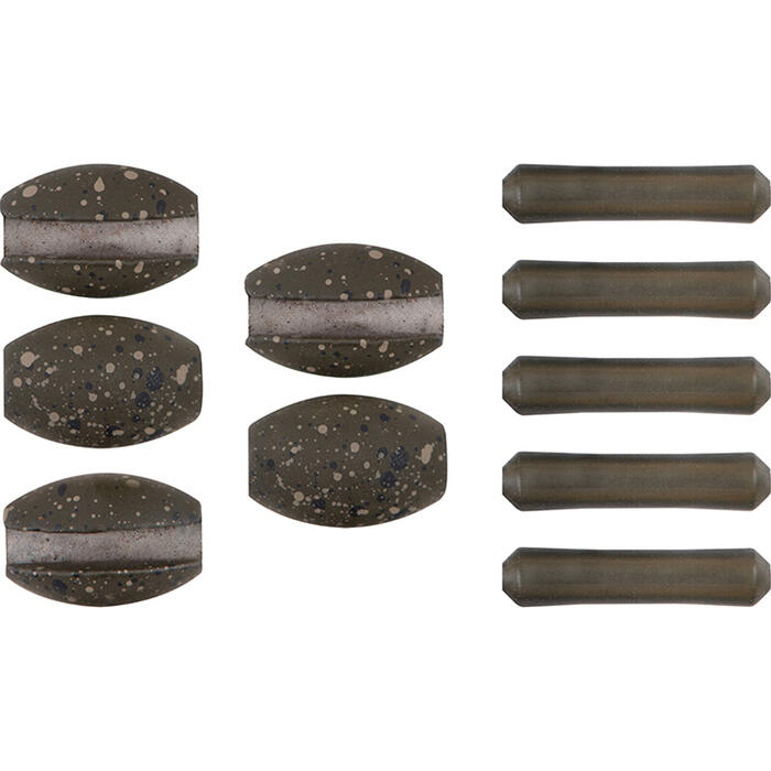 Fox Edges Tubing Tungsten Sinker Kit 5 stuks