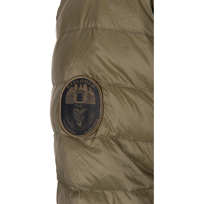 Fox Explorer Downfill Packaway Khaki Jacket XL