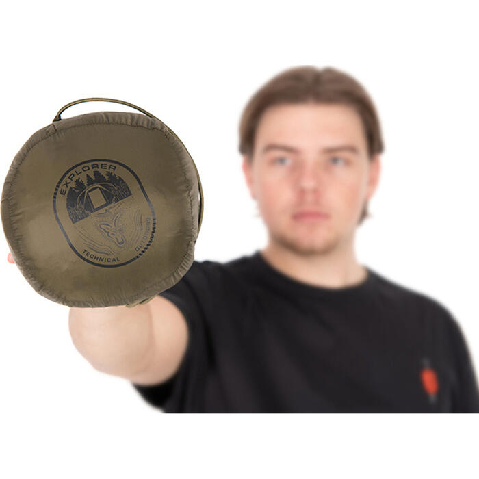 Fox Explorer Downfill Packaway Khaki Jacket XL