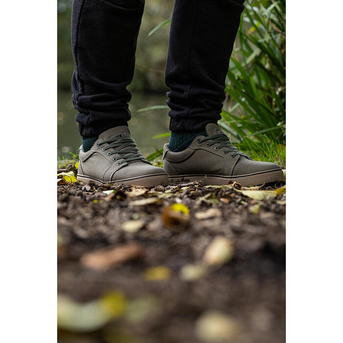 Fox Khaki Canvas Shoe 45