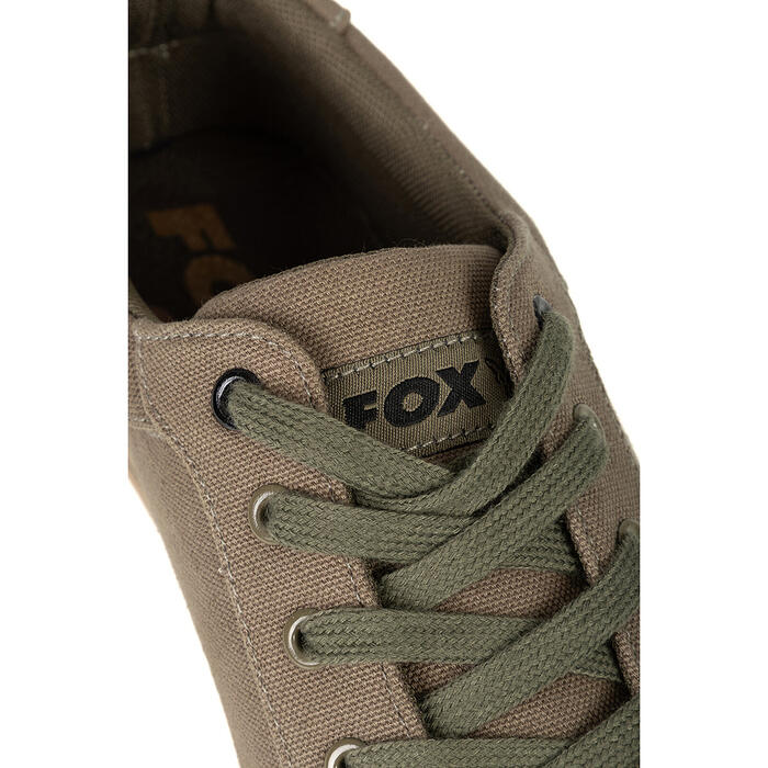 Fox Khaki Canvas Shoe 45