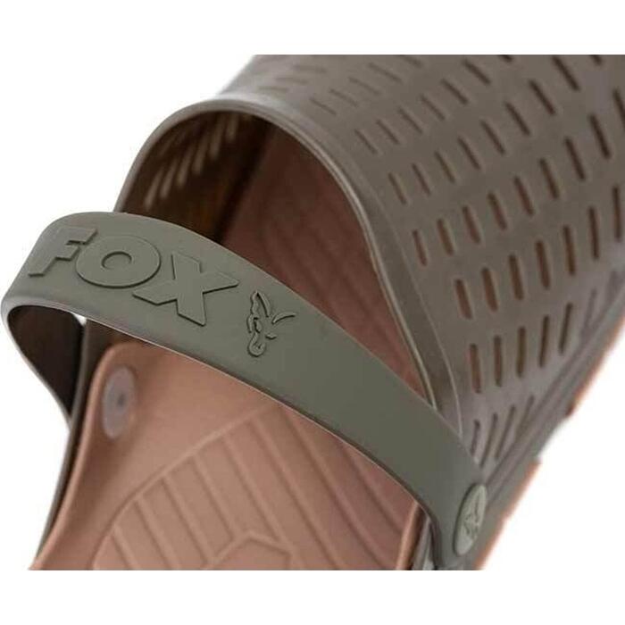 Fox Khaki Clogs 44