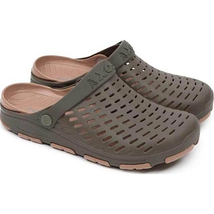 Fox Khaki Clogs 44