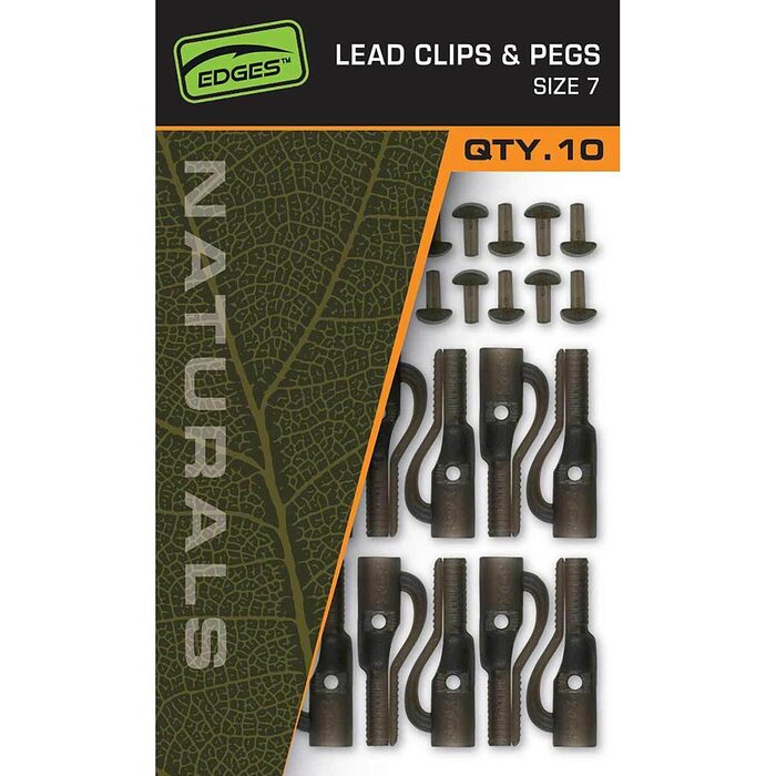 Fox Naturals Lead Clips & Pegs Size 7