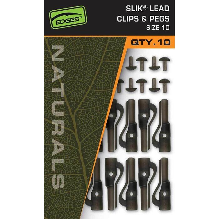 Fox Naturals Slik Lead Clip & Pegs Size 10
