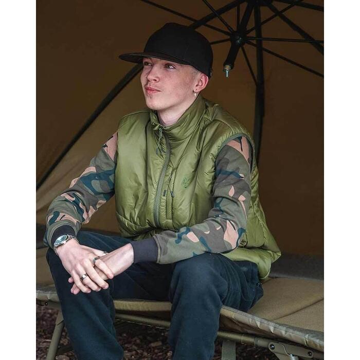 Fox Olive Quilted 100 Gilet L