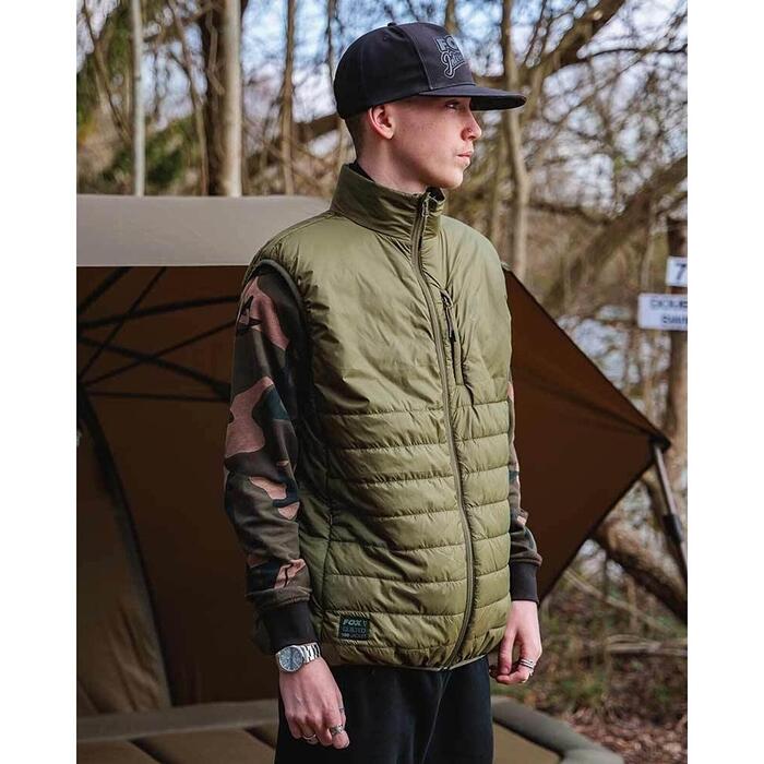 Fox Olive Quilted 100 Gilet L