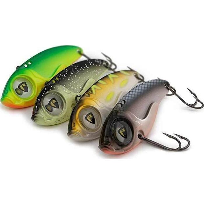 Fox Rage Big Eye Blade 17g UV Black & Gold