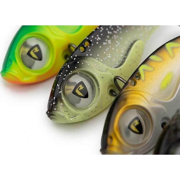 Fox Rage Big Eye Blade 17g UV Black & Gold