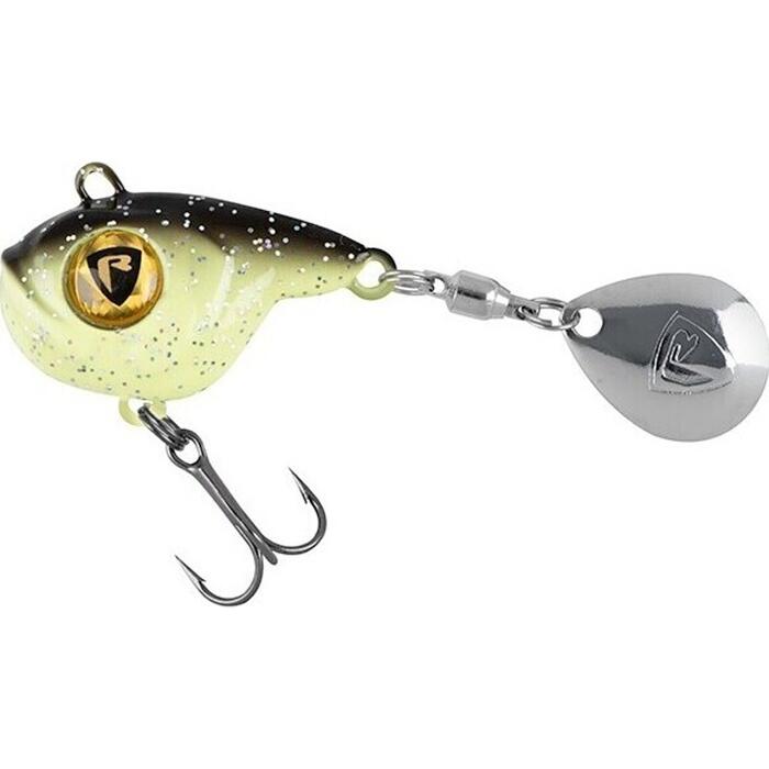 Fox Rage Big Eye Spin Tail 20gr Black & Gold