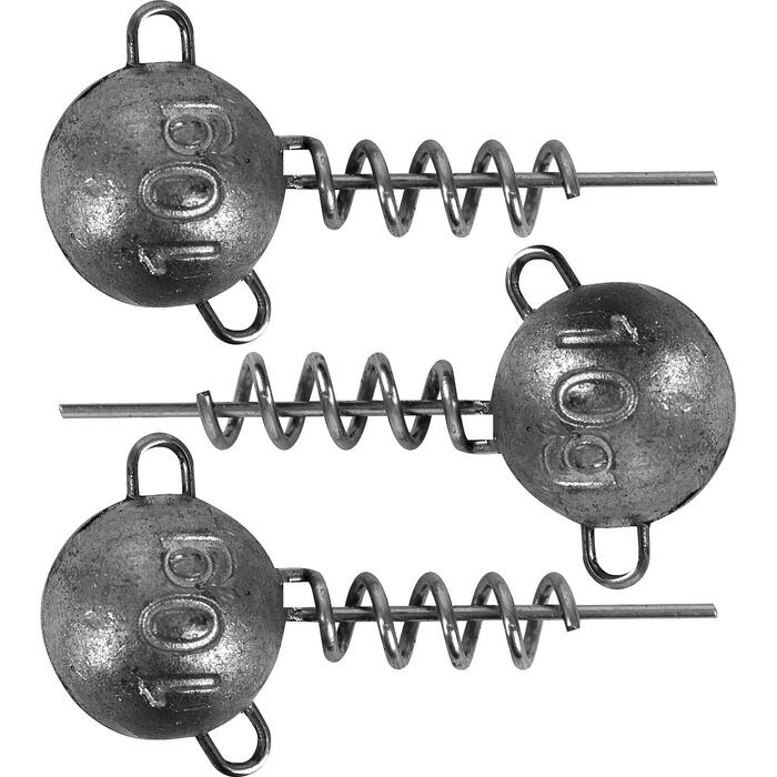 Fox Rage Corkscrew Round Jighead 15gr 3st