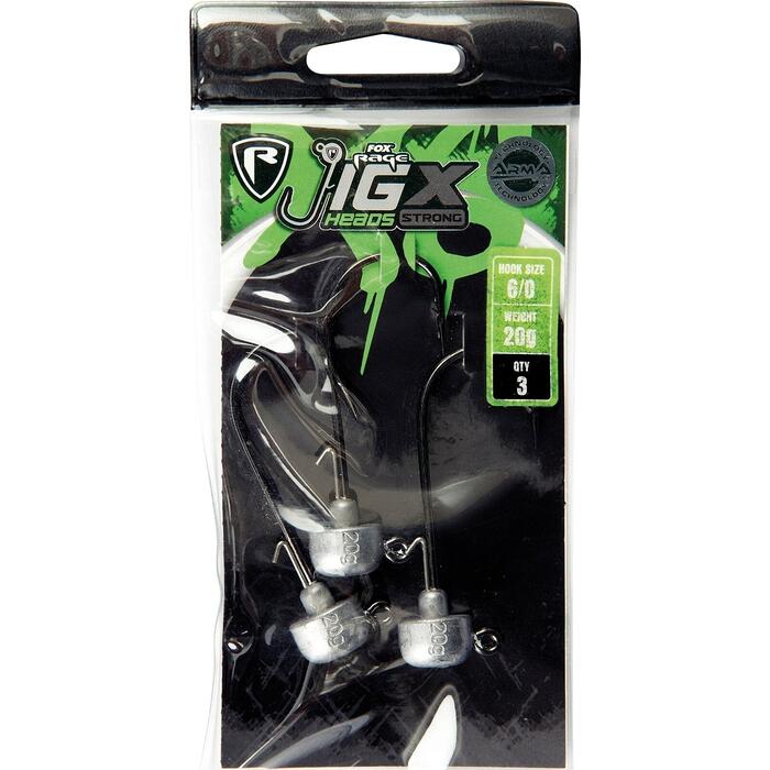 Fox Rage Jighead X Strong #8/0 30gr 3st