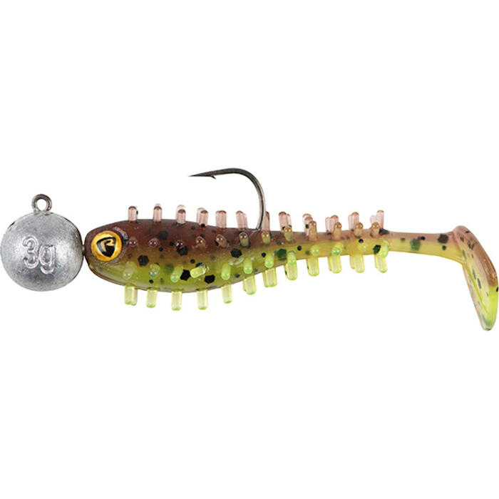 Fox Rage Micro Spikey Fry Mixed UV Colour Pack #1 Loaded 4cm 3gr