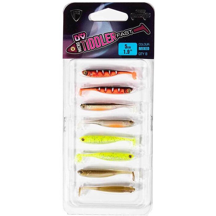 Fox Rage Micro Tiddler Fast UV Mixed Colours Pack #2 4cm