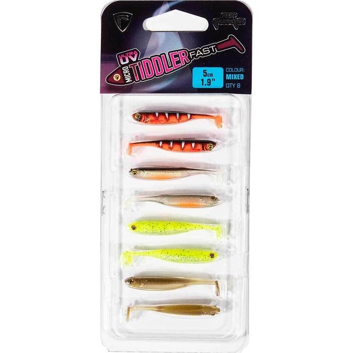 Fox Rage Micro Tiddler Fast UV Mixed Colours Pack #2 4cm