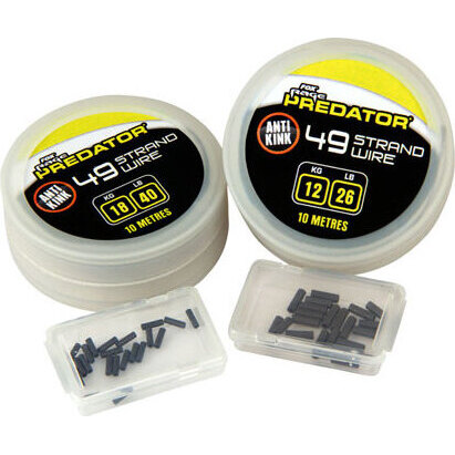 Fox Rage Predator 49 Strand Steel Wire 12kg 10m