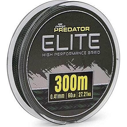 Fox Rage Predator Elite Braid 0.41mm 300m 60lb
