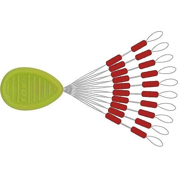 Fox Rage Predator Float Stops Red 20pcs