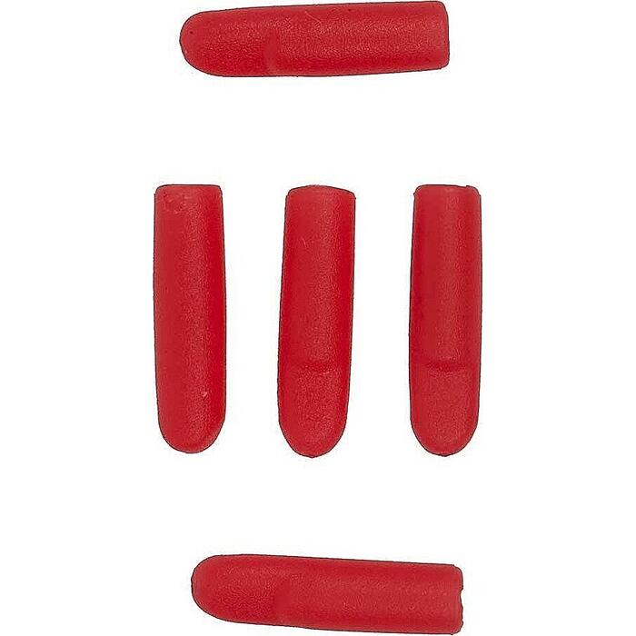 Fox Rage Predator Red Treble Hook Sleeves L 10pcs