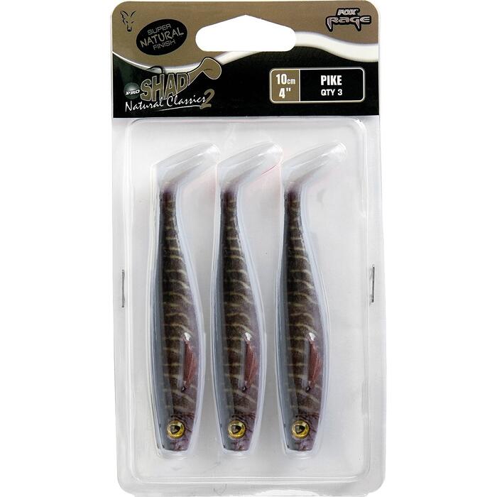 Fox Rage Pro Shad 10cm Super Natural Pike 3st
