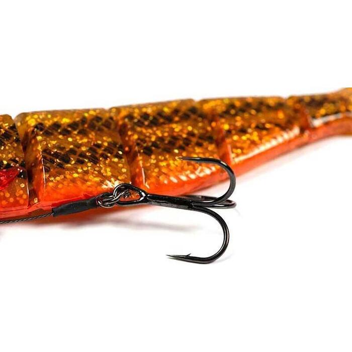 Fox Rage Pro Shad Jointed Loaded 14cm Goldie UV