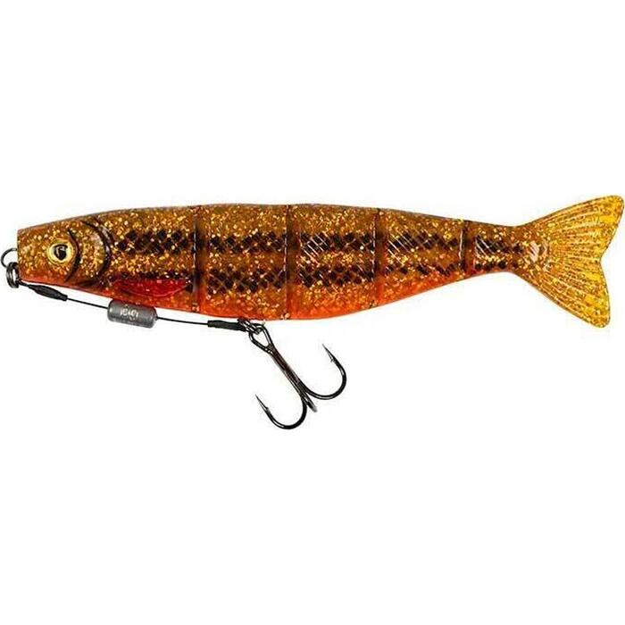 Fox Rage Pro Shad Jointed Loaded 14cm Goldie UV