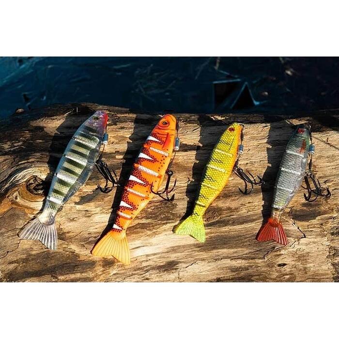 Fox Rage Pro Shad Jointed Loaded 14cm UV Original Stickleback