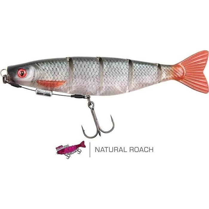 Fox Rage Pro Shad Jointed Loaded 14cm UV Original Stickleback