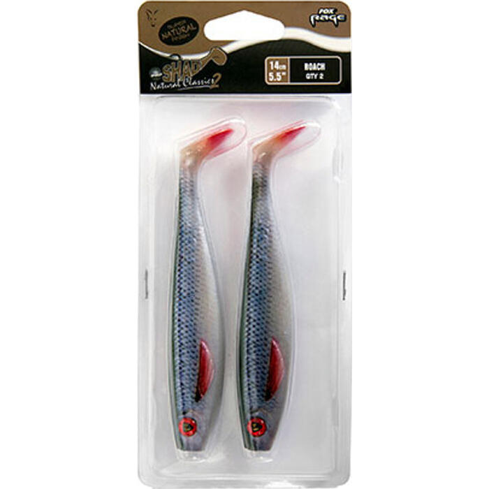 Fox Rage Pro Shad 14cm Super Natural Roach 2st