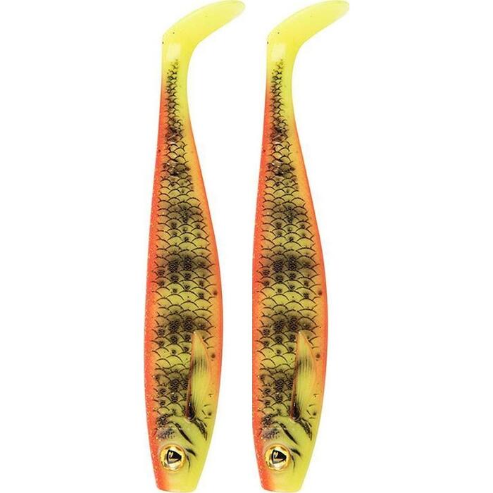 Fox Rage Pro Shad 14cm Bright Perch UV 2st