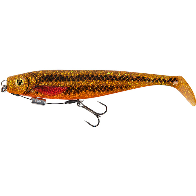 Fox Rage Pro Shad Loaded 14cm 24gr Goldie UV
