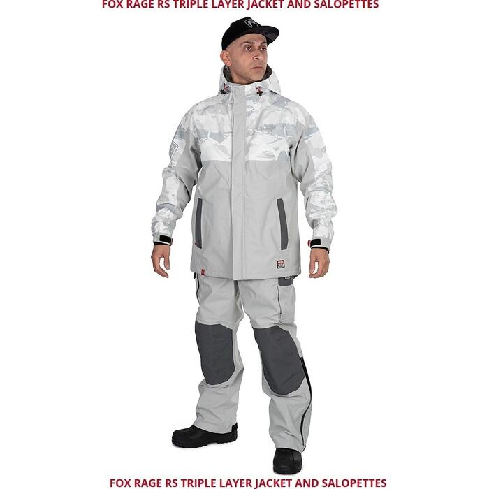 Fox Rage RS Triple Layer Salopettes Light Camo XXXL