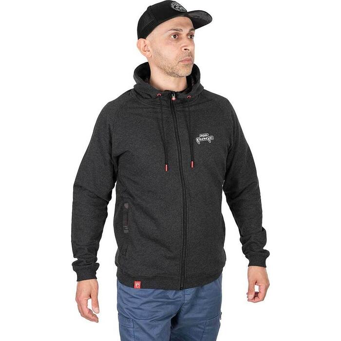 Fox Rage Zip Hoody Dark Grey XXL