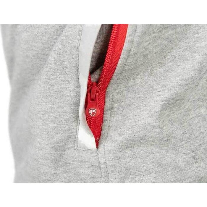 Fox Rage Zip Hoody Light Grey L