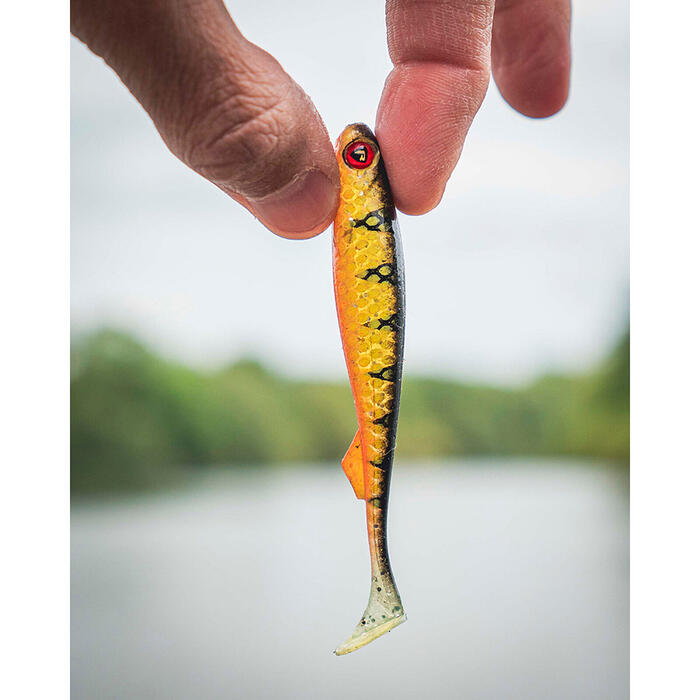 Fox Rage Slick Shad 11cm Natural Perch UV