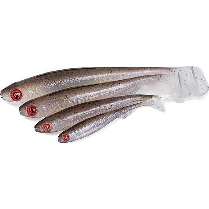 Fox Rage Slick Shad 9cm Electric Flash UV