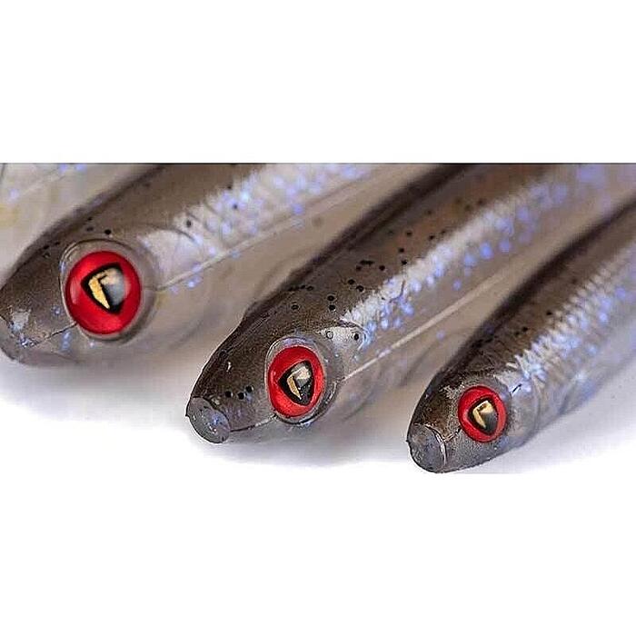 Fox Rage Slick Shad 9cm Electric Flash UV